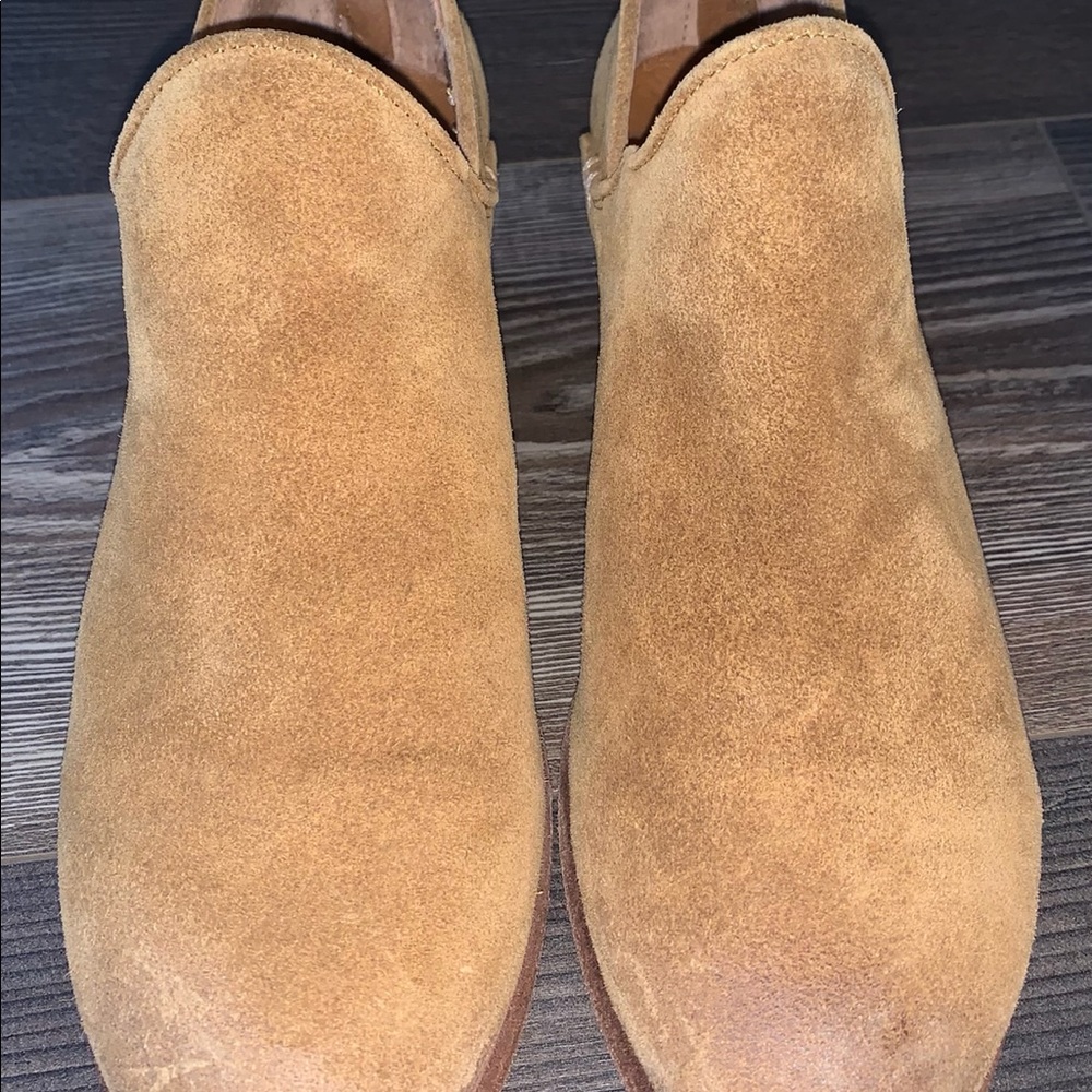 Frye Carson Shootie Suede Leather Brandy Size 6.5